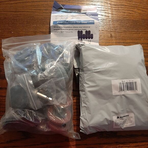 TWO NEW 60 PC Sanding-Grinding-Finishing Disc Sets - Picture 6 of 7